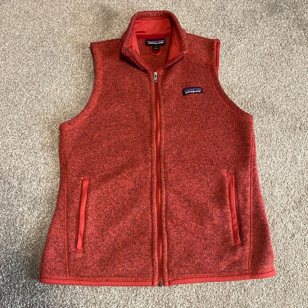 Patagonia Better Sweater Red vest